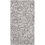 Банное полотенце Cawoe серый, 80/150 см - фото 2