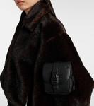 Короткая бомбер-куртка Coperni, Brown - фото 4