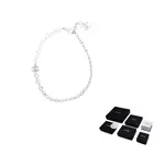 CHANEL Серебряное металлическое колье Women's Silver - фото