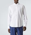 Хлопковая рубашка с добавками Fedeli, белый - фото 3