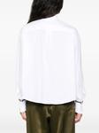 Brunello Cucinelli рубашка со складками, белый - фото 4