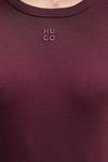 Футболка делорис HUGO, бордовый - фото 5