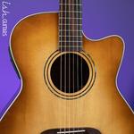 Акустическая гитара Alvarez AF60CESHB Folk Acoustic-Electric Guitar Shadow Burst - фото 4