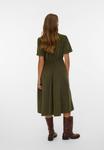 Платье Vero Moda Shirt dress, Olive Night/Olive - фото 3