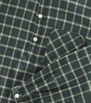 Топ из хлопка в клетку Artiste Bonpoint, Vert Anglais - фото 3