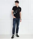 Футболка поло Slim fit Armani Exchange, черный - фото 2