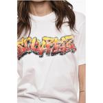 Футболка с короткими рукавами и принтом ГРАФФИТИ Dsquared2, White - фото 3