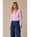 Стильный пиджак Kocca, розовый - фото 2