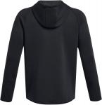 Under Armour - Mens Unstoppable FLC Full Zip Sweater, Black/Black (001) - фото 8