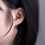 Disney Серьги-гвоздики из серебра 925 пробы - фото 7