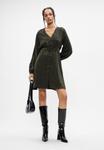 Платье MSCH Copenhagen SHIRT DRESS, Rosin/Dark Green - фото 5