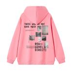 Толстовка унисекс LEVEL, Розовый - фото 22