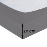 Простыня на натяжке  Zollner, антрацитовый - фото 4