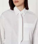 Рубашка Cropped fit Marc Cain, белый - фото 4