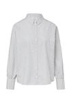 Блуза comma Button-down blouse, Weiß/White - фото 4