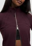 Толстовка lululemon DEFINE TRACK LUON, Black Plum/Purple - фото 6
