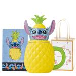 Кружка Disney, Stitch Pineapple Water Bottle 480Ml+Shopping Bag - фото