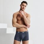 Мужские трусы боксеры упаковка 3 штуки Lee, синий - фото 11