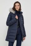 Пуховик Tommy Hilfiger, темно-синий - фото 4