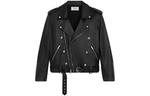 Куртка Double Breasted Biker Jacket CELINE, черный - фото 4