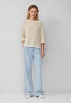 Джемпер s.Oliver Jumper, Champagner/Off-White - фото 2