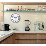 Круглые настенные часы Infinity Instruments Metro, черный - фото 2