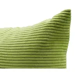 Декоративная подушка Capri Cord Gözze, Hellgrün + unifarben - фото 3