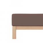 Простыня pure jersey Schlafgut, светло-коричневый - фото 4