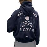 Толстовка с молнией Mastermind Japan X Profile C2H4, темно-синий - фото 7