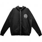 Толстовка SS25 Unisex Chrome Hearts, черный - фото