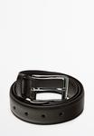 Ремень Massimo Dutti Belt, Brown/Dark Brown - фото 4