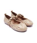 Кожаные балетки маттео Marella, желтый - фото 3