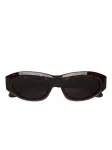 Геометрические солнцезащитные очки Retrosuperfuture, коричневый - фото