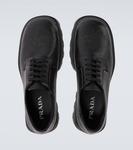 Кожаные дерби Prada, Black - фото 4