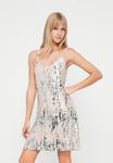 Платье VILA VISHELBY SINGLET SHORT DRESS, Silver Coloured/Silver-Coloured - фото 4