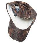 Acne Studios Потёртая кепка с монограммой, Brown - фото 2