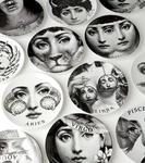 Настенная панель Tema e Variazioni N.349 Taurus Fornasetti, Black - фото 3