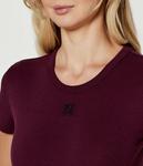 Футболка HUGO Delanor Cropped Fit, бордо - фото 4