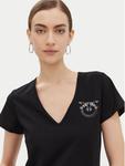 Футболка обычного кроя 100372 A24E Pinko, черный - фото 4