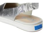 Балетки Keds Point Slingback, цвет Silver Washed Metallic Suede - фото 6