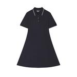 FILA Белое платье с короткими рукавами Legend Blue - фото