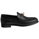 Лоферы Destin женские черные HERMES - фото