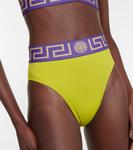 Плавки-бикини с логотипом Versace, Pale Avocado+Purple - фото 4