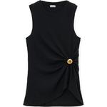 Жилет женский черный Loewe - фото