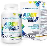 ALLNUTRITION ADEK + Omega 3 Strong 90 капсул - фото