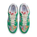 Кроссовки данк лоу Nike, зеленый - фото 4