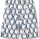 Повседневные шорты мужские белые Gucci, белый - фото