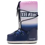 Зимние ботинки Moon Boot на толстой подошве, синий - фото