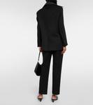 Пиджак из шерстяного габардина Prada, Nero+Blu - фото 3