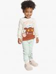 Детский хлопковый комплект пижамы Gruffalo Brand Threads, Multi - фото